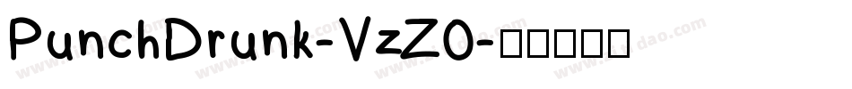 PunchDrunk-VzZ0字体转换