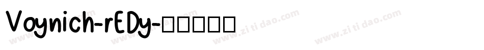 Voynich-rEDy字体转换