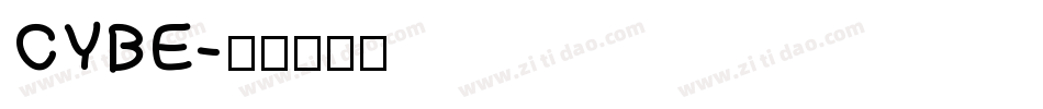 CYBE字体转换