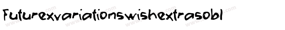 Futurexvariationswishextrasoblique-Rzv字体转换