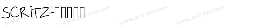 SCRITZ字体转换
