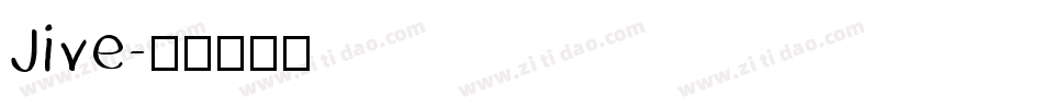 Jive字体转换