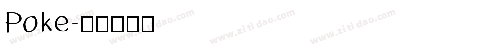 Poke字体转换