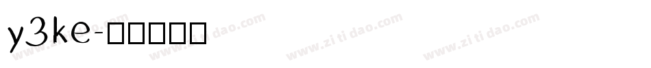 y3ke字体转换