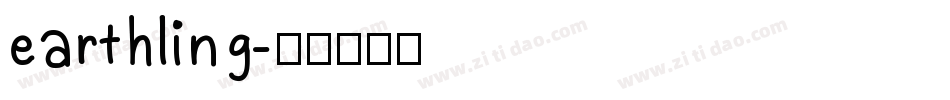 earthling字体转换