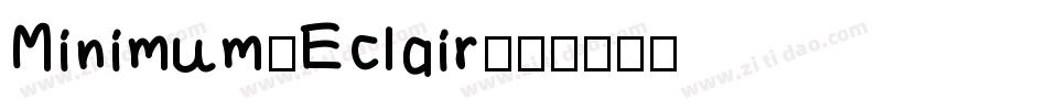 Minimum-Eclair字体转换