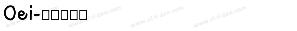 Oei字体转换