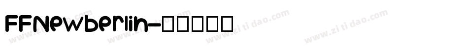 FFNewberlin字体转换