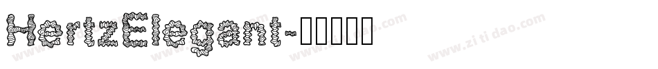 HertzElegant字体转换