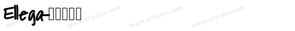 Ellega字体转换
