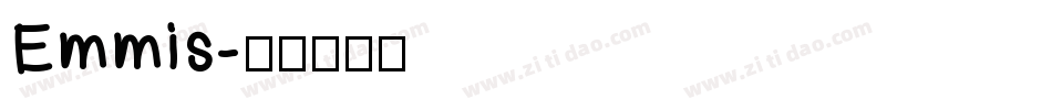 Emmis字体转换