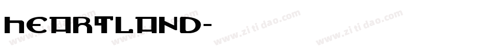 Heartland字体转换