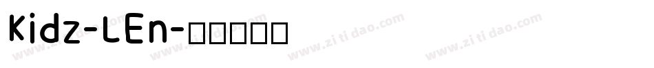 Kidz-LEn字体转换