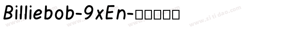 Billiebob-9xEn字体转换