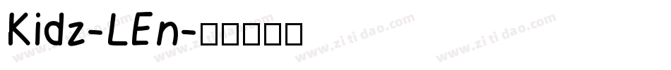 Kidz-LEn字体转换