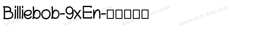 Billiebob-9xEn字体转换