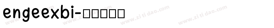 engeexbi字体转换