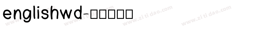 englishwd字体转换