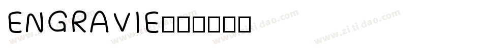 ENGRAVIE字体转换
