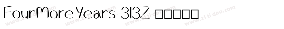 FourMoreYears-3l3Z字体转换