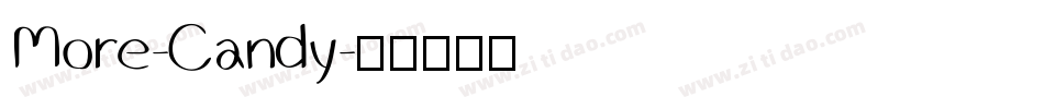 More-Candy字体转换