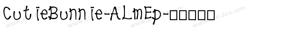 CutieBunnie-ALmEp字体转换