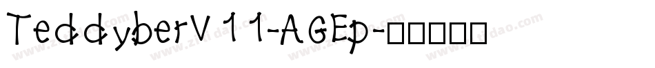 TeddyberV11-AGEp字体转换