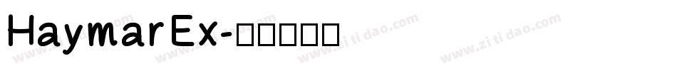 HaymarEx字体转换