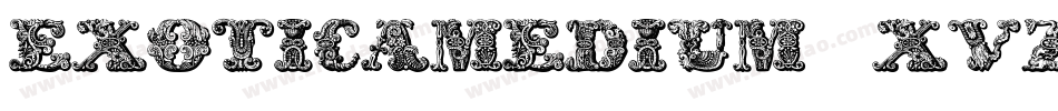 ExoticaMedium-xvZm字体转换
