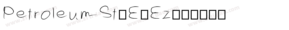 PetroleumSt-E0Ez字体转换