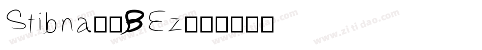 Stibna-8BEz字体转换