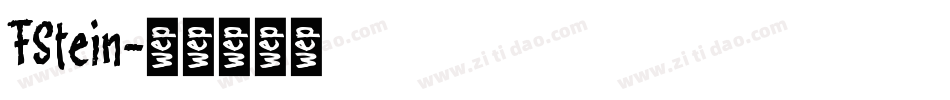 FStein字体转换