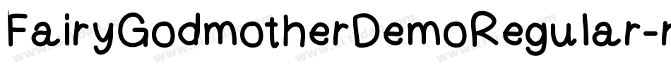 FairyGodmotherDemoRegular-r9Px字体转换
