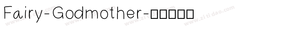 Fairy-Godmother字体转换