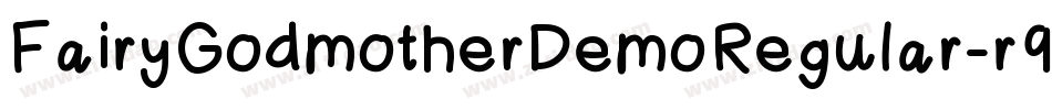 FairyGodmotherDemoRegular-r9Px字体转换