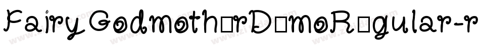 FairyGodmotherDemoRegular-r9Px字体转换