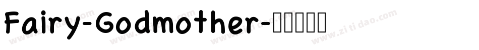Fairy-Godmother字体转换