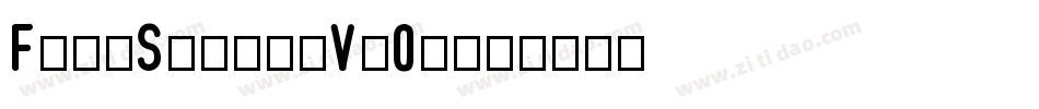 FakeSerif-Vj0y字体转换
