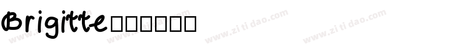 Brigitte字体转换