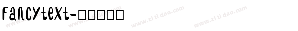 FancyText字体转换