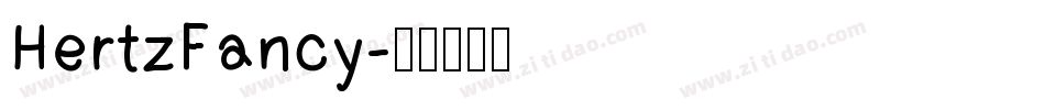 HertzFancy字体转换