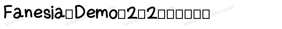 Fanesia-Demo-2-2字体转换