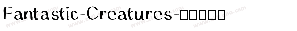 Fantastic-Creatures字体转换