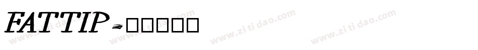 FATTIP字体转换