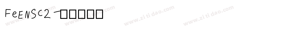 FeENsc2字体转换