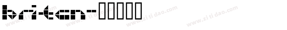 britcn字体转换