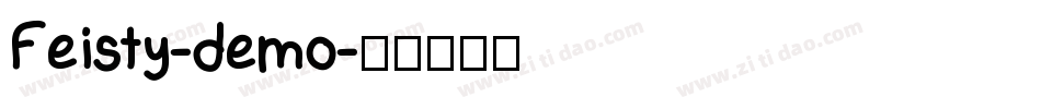 Feisty-demo字体转换