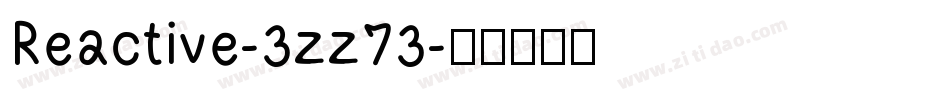 Reactive-3zz73字体转换