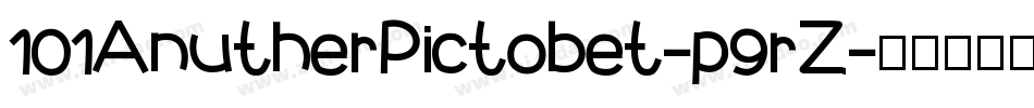 101AnutherPictobet-p9rZ字体转换