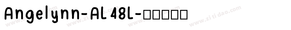 Angelynn-AL48L字体转换